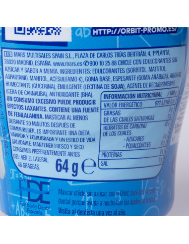 Caja de 6 Botes de 46 Grageas sabor...