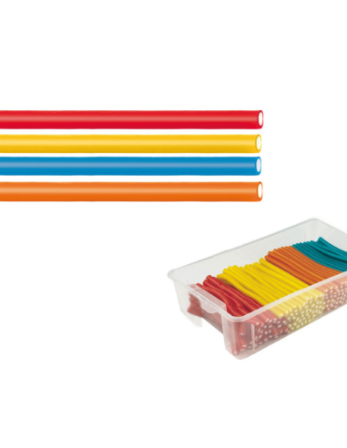 Caja 200u Churritos Arcoiris brillo Jake