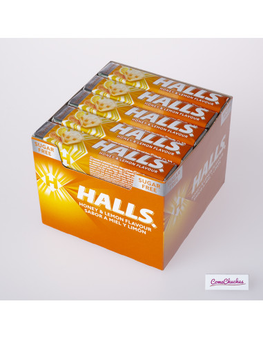 Caja 20 Unidades Caramelos Halls Miel...