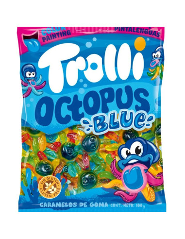 Bolsa 100Grx12Unidades Octopus Blue