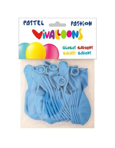 Vivallons 20 Globos Azul Celeste