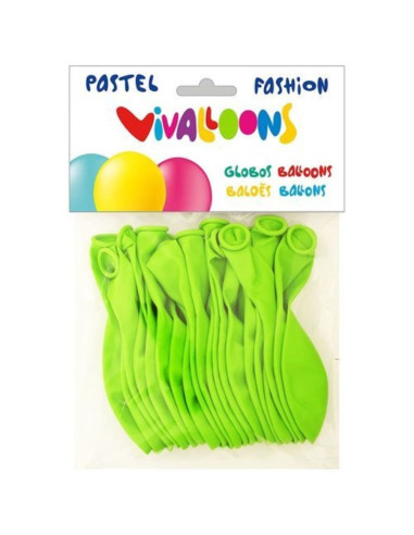 Vivallons 20 Globos Verde Pistacho