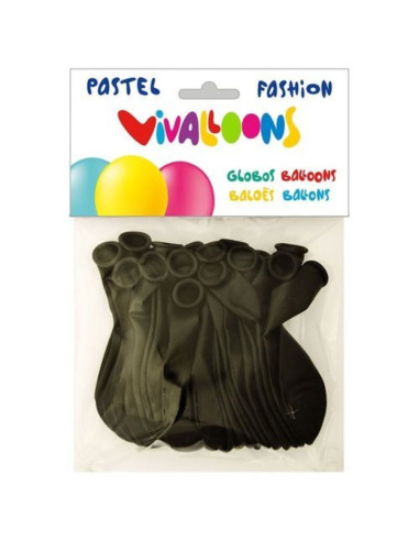 Vivallons 20 Globos Negros