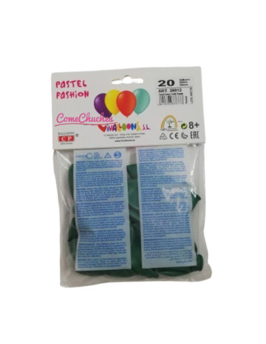 Vivallons 20 Globos Verdes Bosque