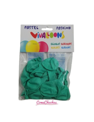 Vivallons 20 Globos Verde Tila