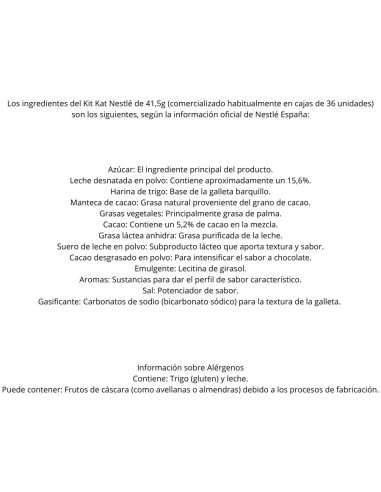 Kit Kat 36 Unidades Nestle