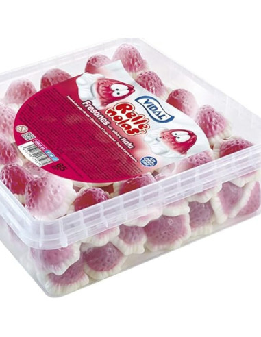 Caja de 70 Unidades Fresones con Nata