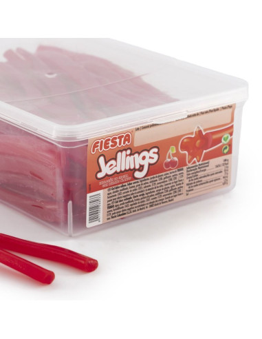 Caja de 60 Unidades Jellings Cereza