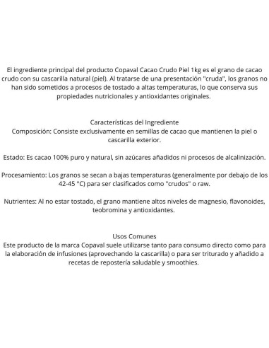 Bolsa 1kg Cacahuete Crudo Piel