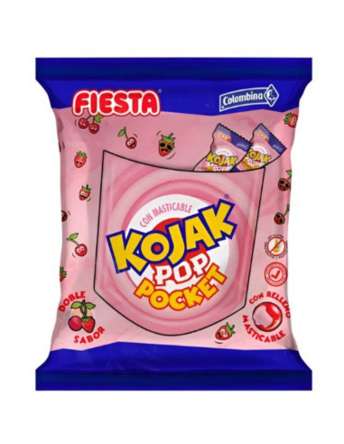 Bolsa 200 Pocket Pop Masticable Cereza