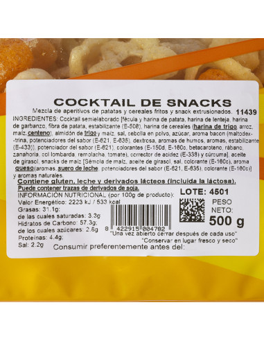 Flaper 500 Gramos Bolsa Coctel Shack