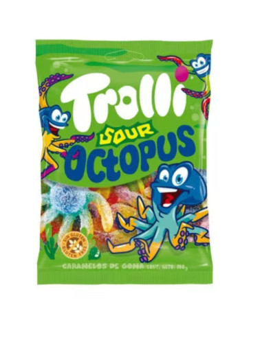 Bolsa 100Grx16Unidades Sour Octopus