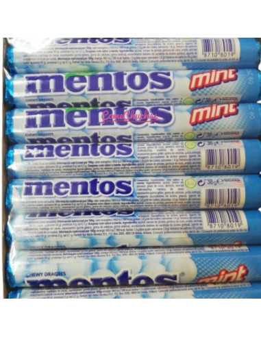 Mentos Menta 20 Unidades