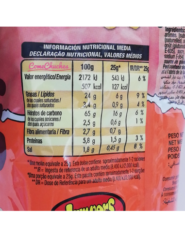 Jumpers Snacks Pack 5 Unidades