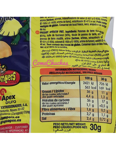 Jumpers Snacks Pack 5 Unidades
