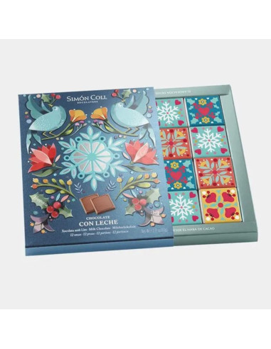 Caja 60 Gramos Mini Chocolates con Leche