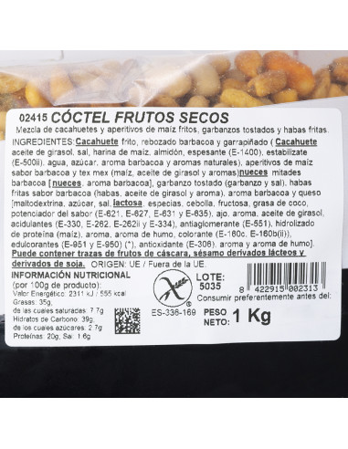 Flaper 1 Kg Coctel Fruto Seco